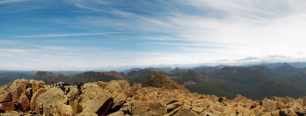 Mount Ossa - situated in the Cradle Mountain-Lake St Clair National Park