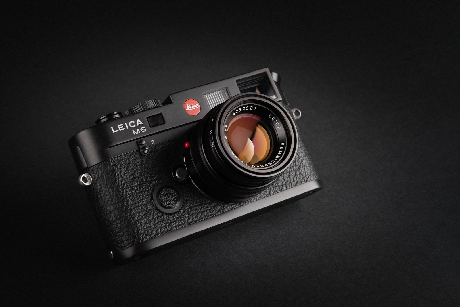 Compact System Camera black Leica M6 camera